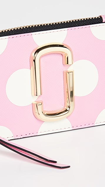 the marc jacobs snapshot 顶部拉链多色钱包 shopbop